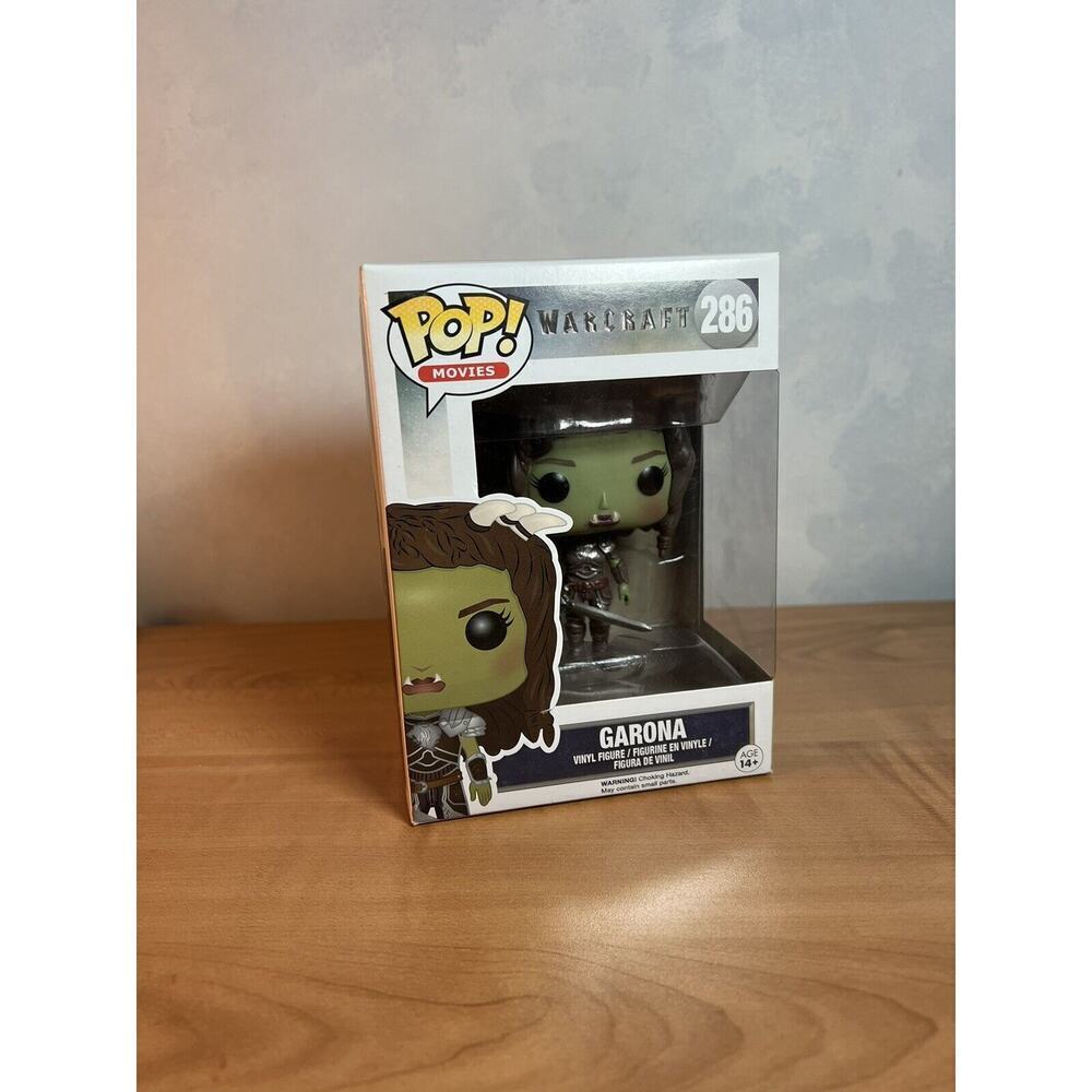 Funko Pop Movies Warcraft Garona Vinyl Figure #286-New
